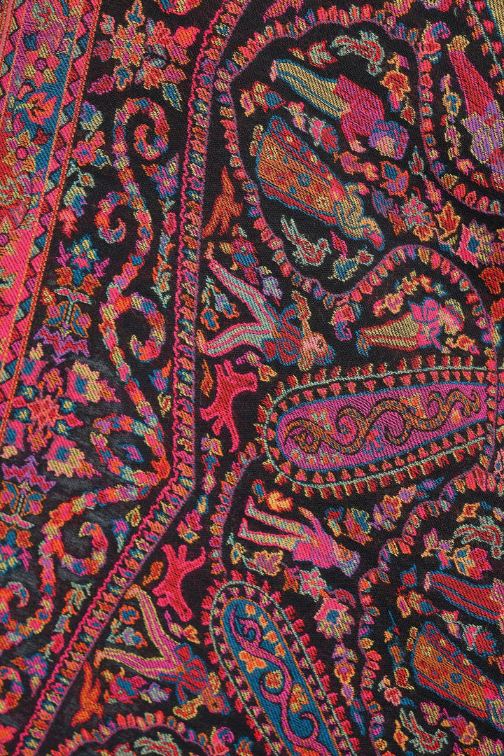 Pashmina In Kani Weave Full Shawl for Men & Women | SHOBITAM