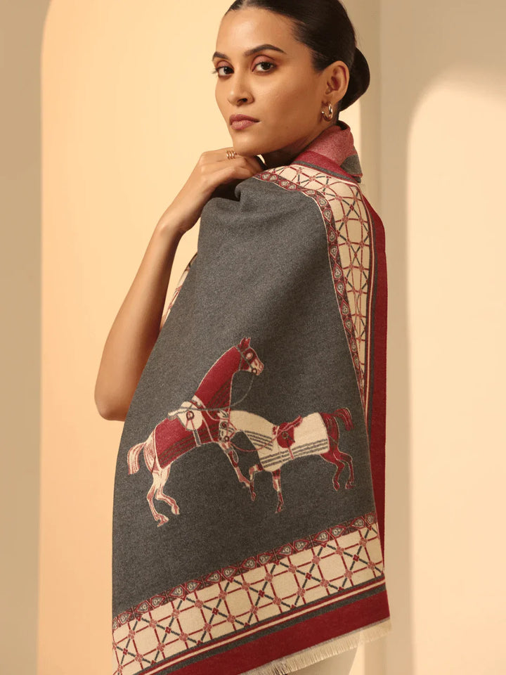 Olivia Cashmere Stole | SHOBITAM