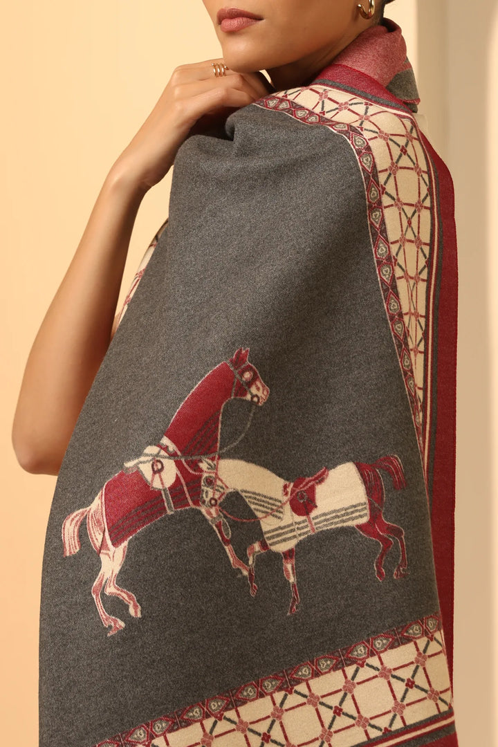 Olivia Cashmere Stole | SHOBITAM