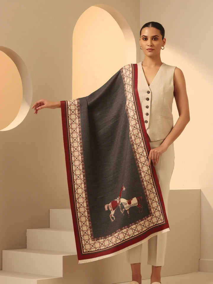 Olivia Cashmere Stole | SHOBITAM