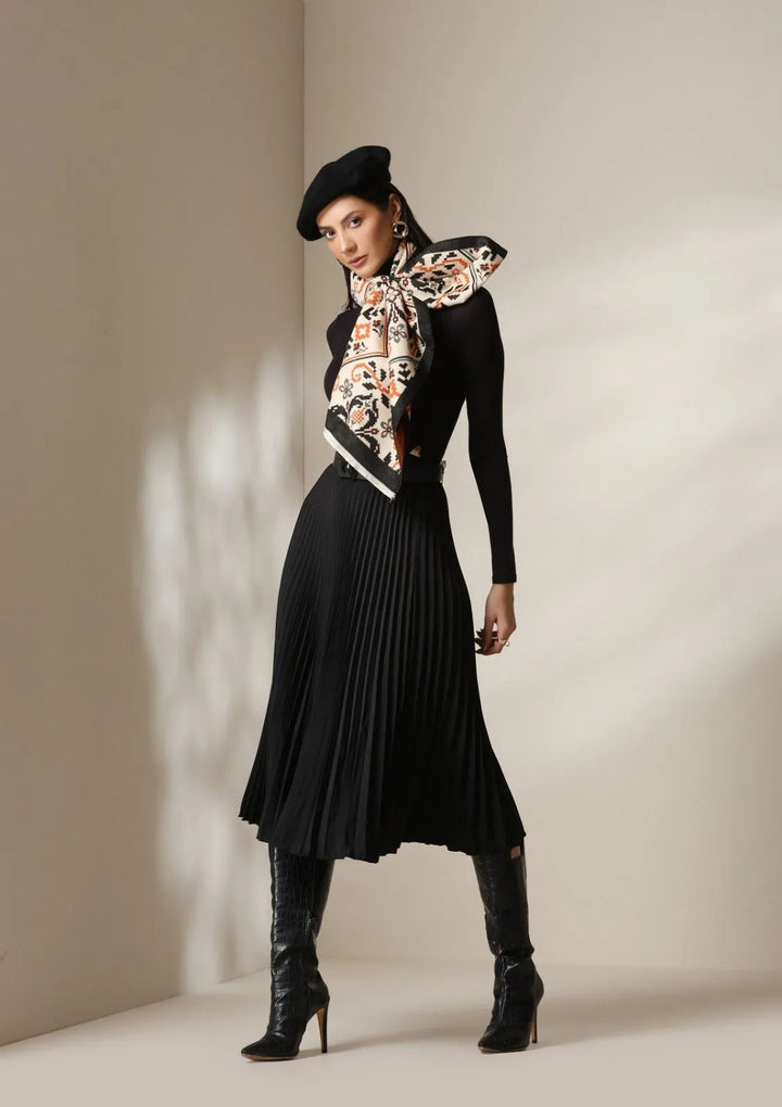 Equestrian Luxe Thick vegan cashmere Stoles | SHOBITAM