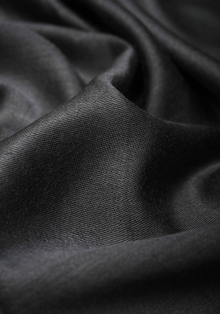 His & Her Charcoal Black Fine Stole & Midnight Blue Cashmere fine wool Stoles – Luxury Anniversary, Wedding & Return Gift Size 30 x 80