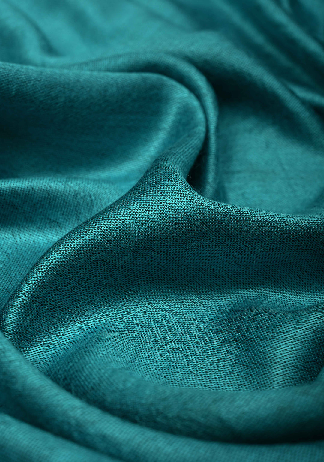 His & Her Gray Floral Meenakari Jaal  on Stole & Turquoise Cashmere Fine Wool Stole - Luxury Anniversary, Wedding & Return Gift Size 30 x 80