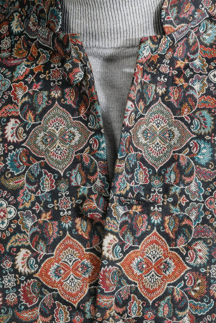 Pashmina Vintage Men's Waist Coat/Bandi With Paisley Design | SHOBITAM