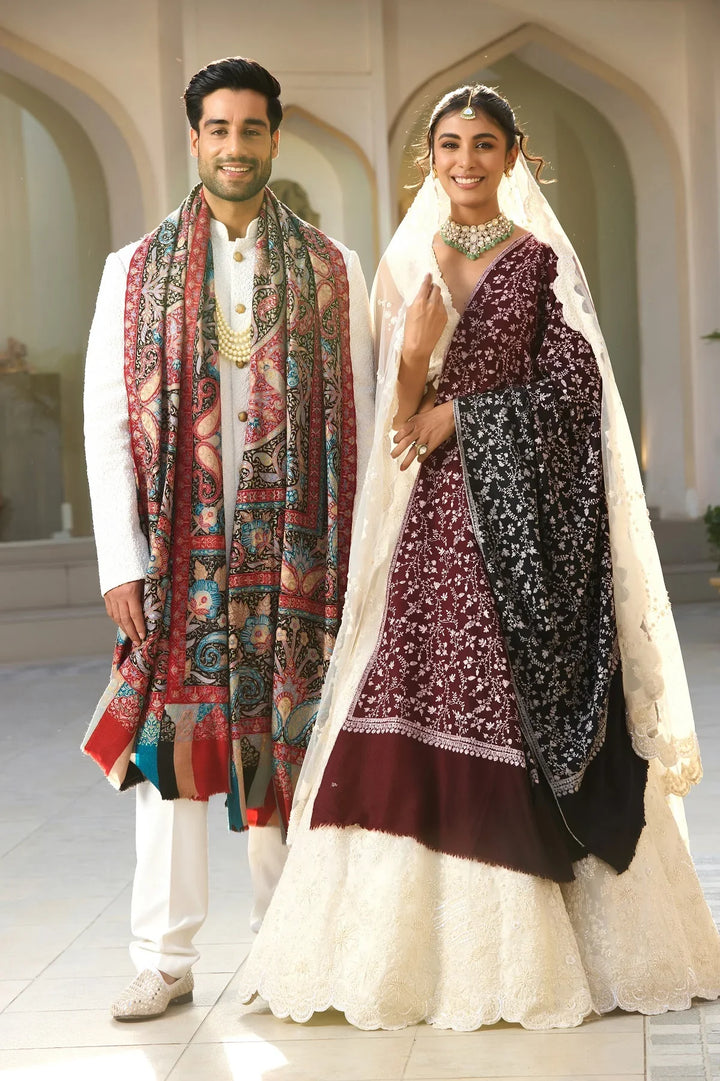 Manas Pashmina Shawl Size 50x 100