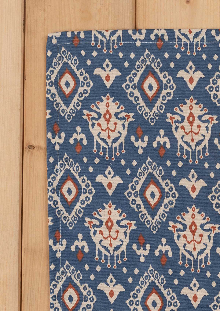 Durbar Spill safe water-resistant coated cotton table cloth | SHOBITAM
