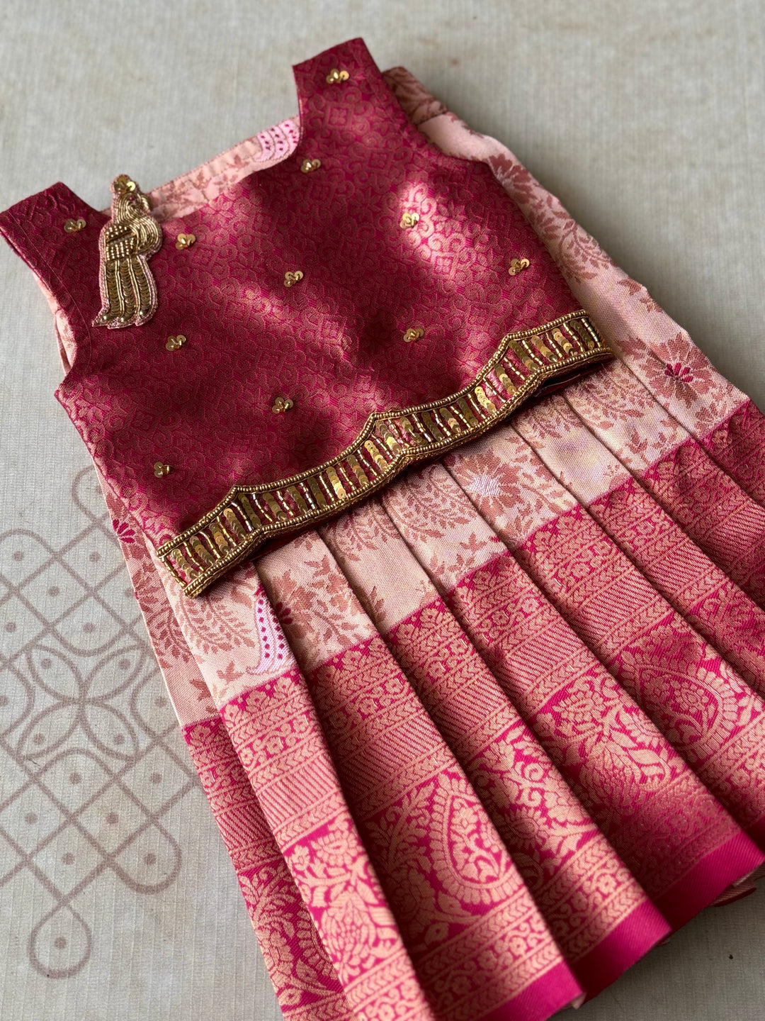 Vrinda - Crop top and Skirt Festive Edit Express | SHOBITAM