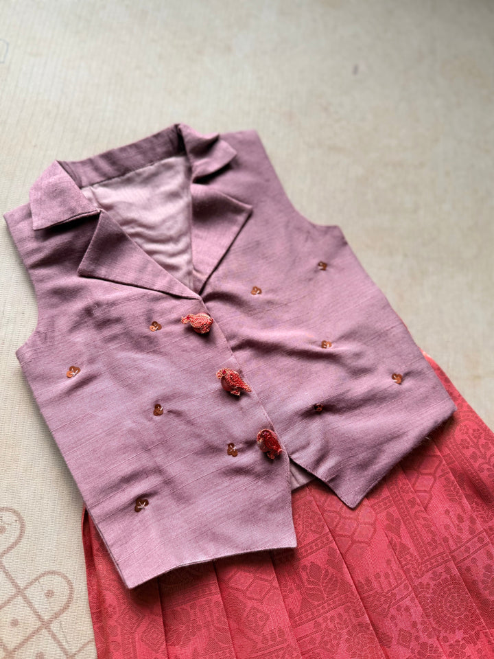 Mayizhini - Crop top and Skirt Festive Edit Express | SHOBITAM