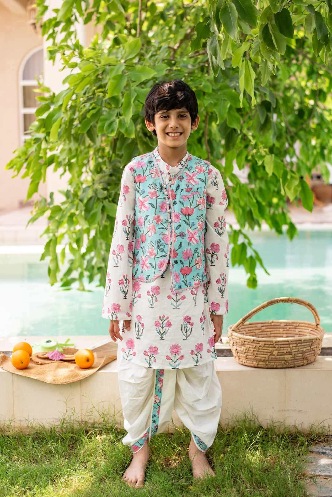 Firozi Kurta Set | SHOBITAM