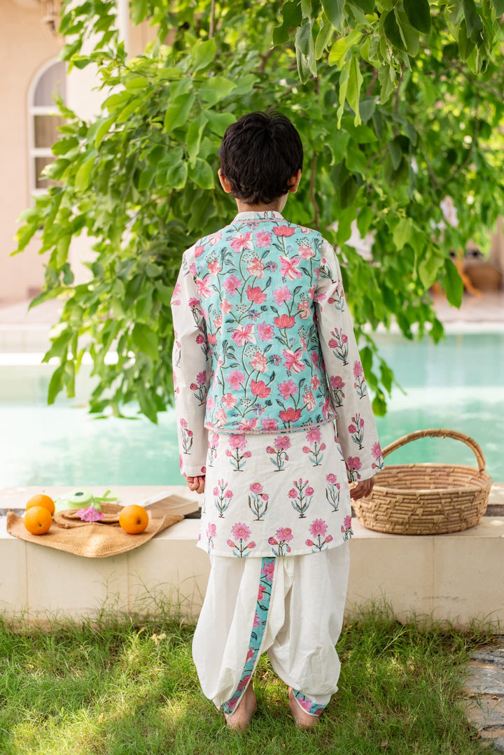 Firozi Kurta Set | SHOBITAM
