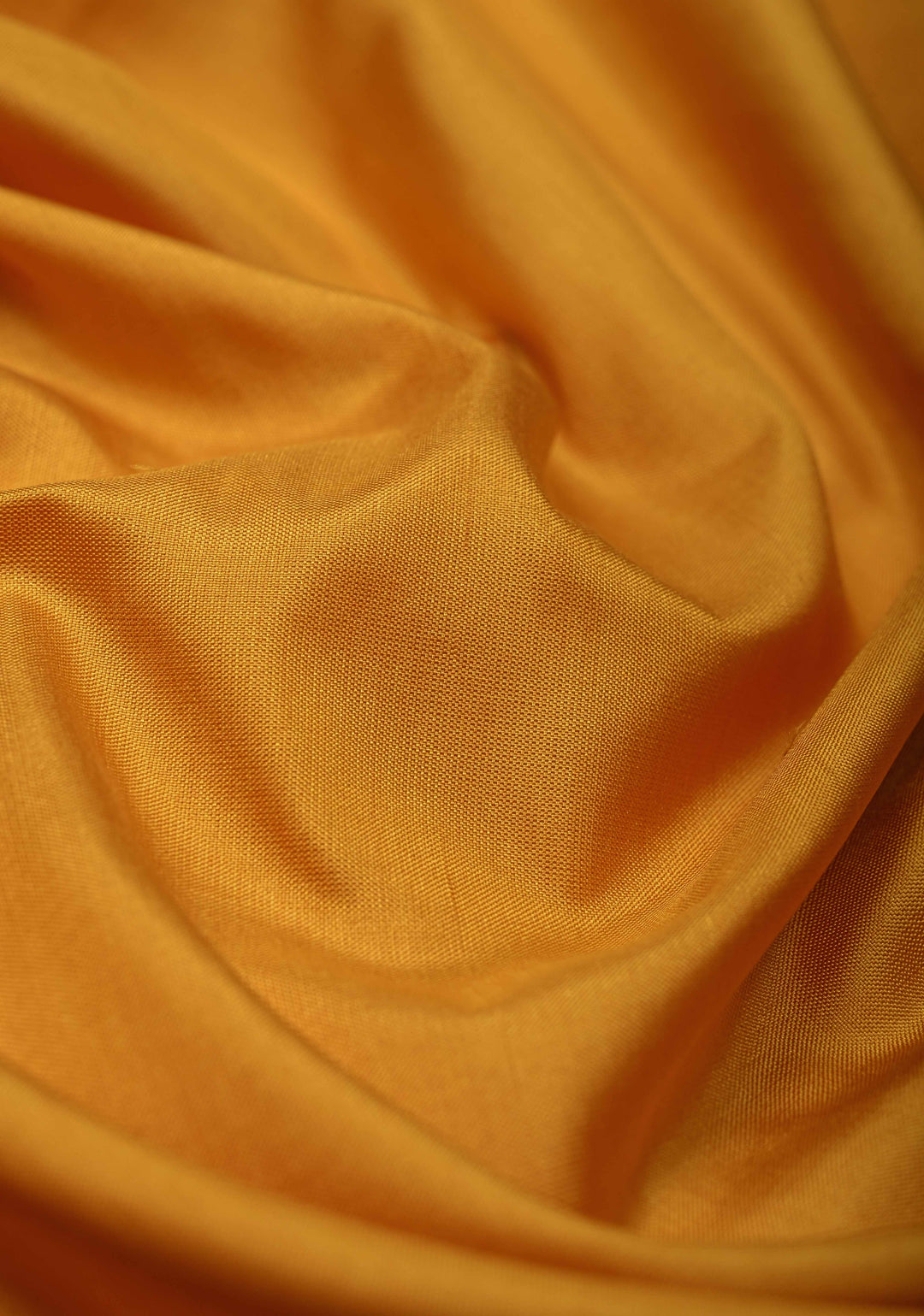 Mustard Yellow Banarasi Katan Tissue Silk Saree with  Meenakari Border and Pallu | SILK MARK CERTIFIED