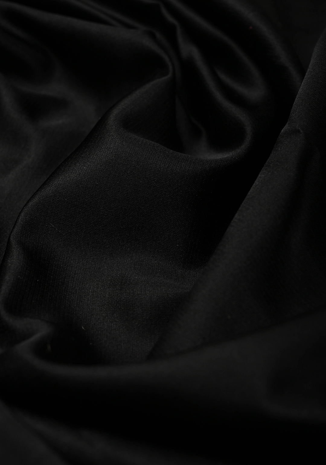 Black Mashru Silk Saree with Silver Zari Border and Pallu | SILK MARK CERTIFIED