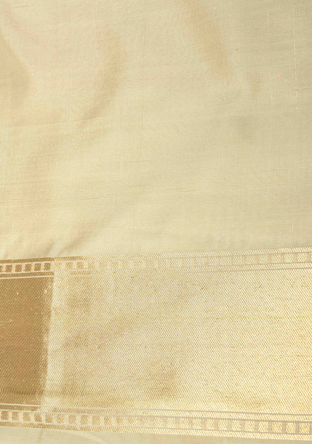 Multicolor Pure Banarasi Katan silk saree with Brocade and Ivory Contrast Zari Border | SILK MARK CERTIFIED