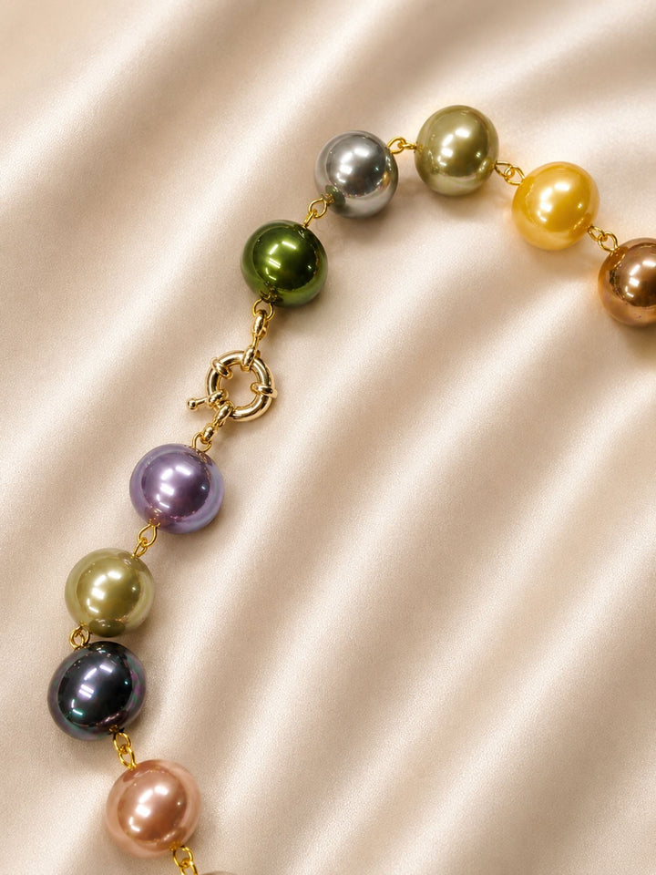 Freshwater Pearl Mala Set – Pastel Elegant Styling | SHOBITAM
