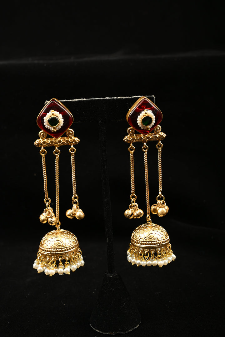 Gayatri Fushion Lightweight Jhumkas | SHOBITAM