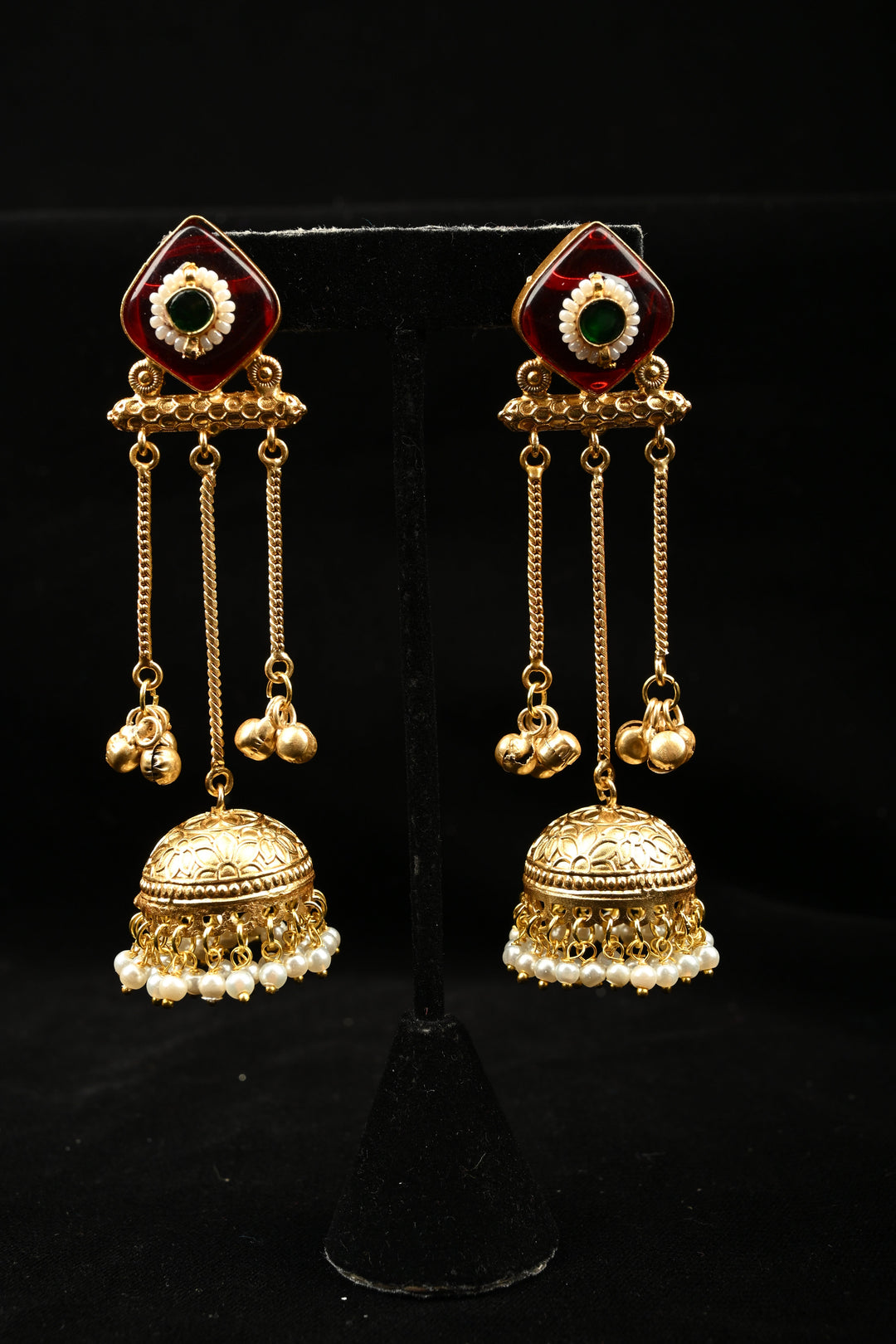 Gayatri Fushion Lightweight Jhumkas | SHOBITAM