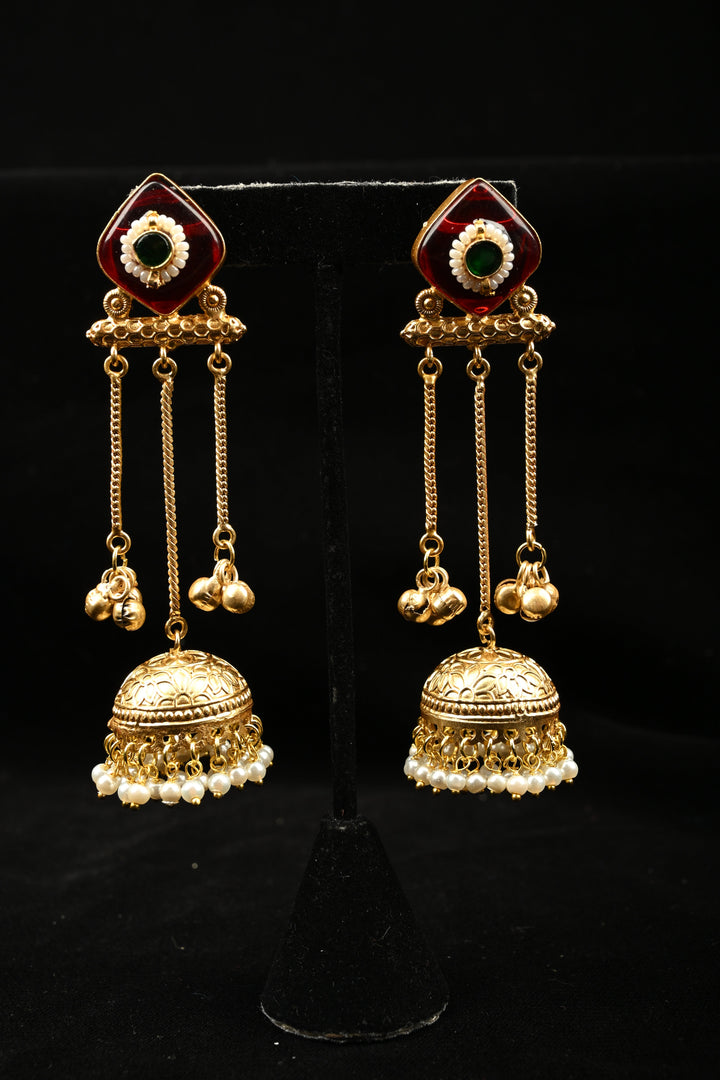 Gayatri Fushion Lightweight Jhumkas | SHOBITAM
