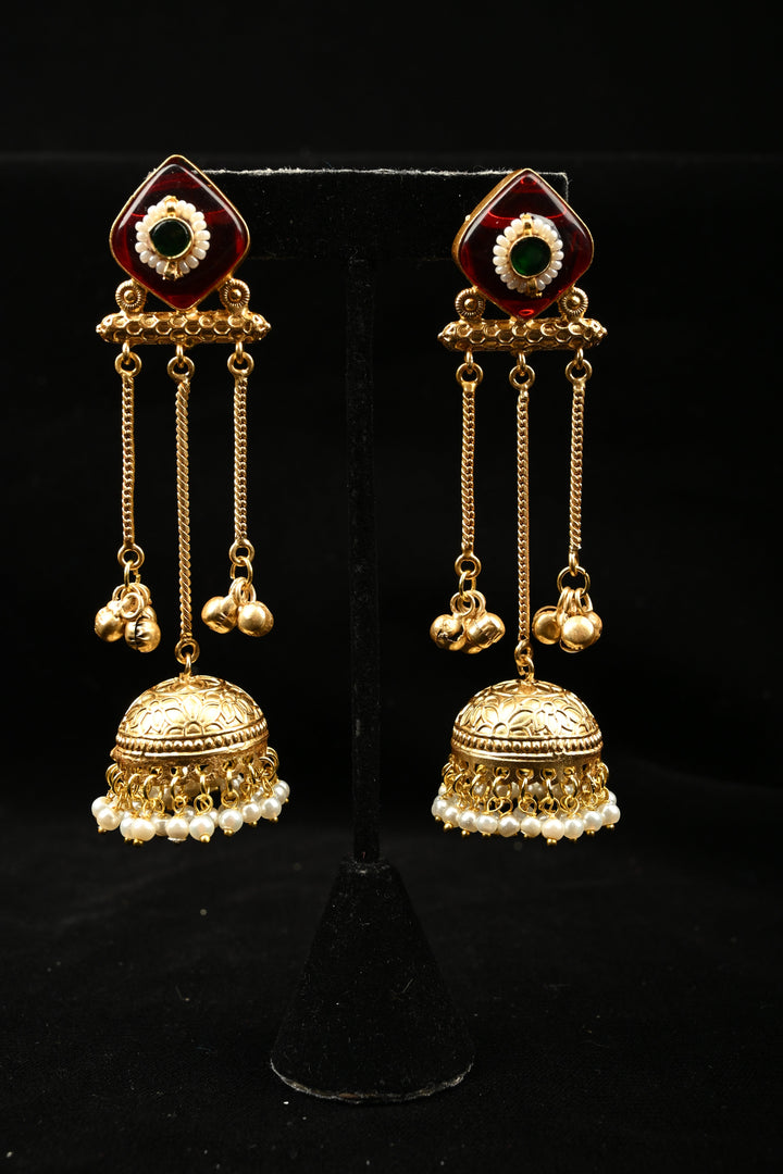 Gayatri Fushion Lightweight Jhumkas | SHOBITAM