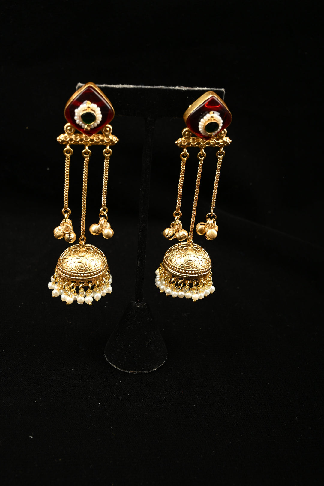 Gayatri Fushion Lightweight Jhumkas | SHOBITAM