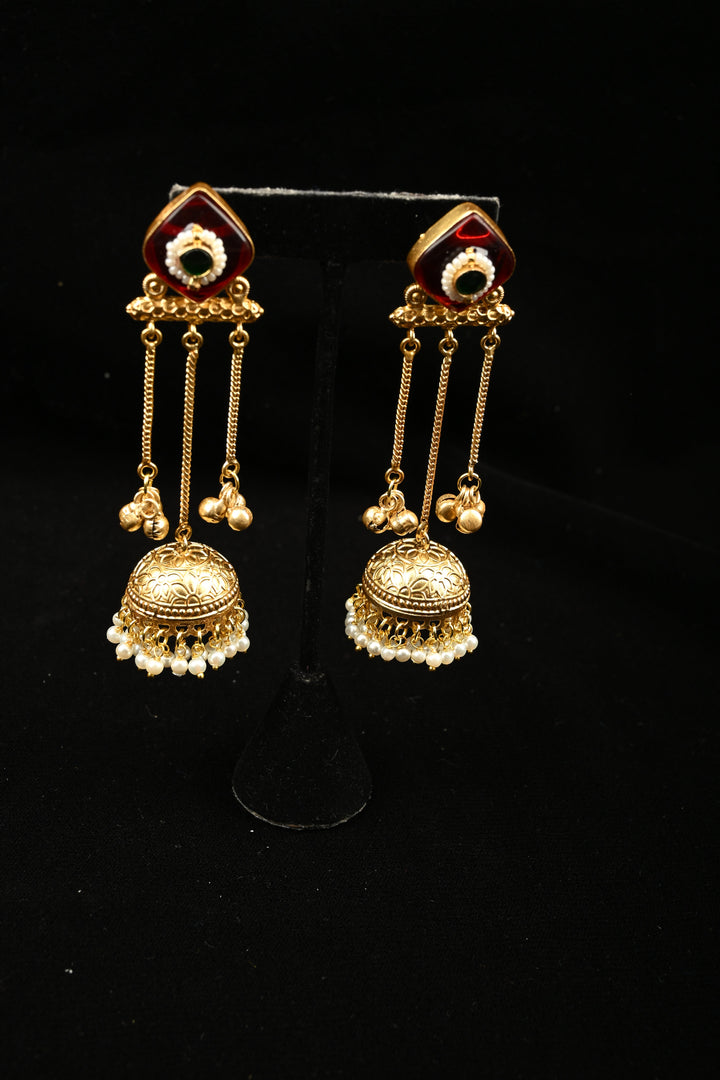 Gayatri Fushion Lightweight Jhumkas | SHOBITAM
