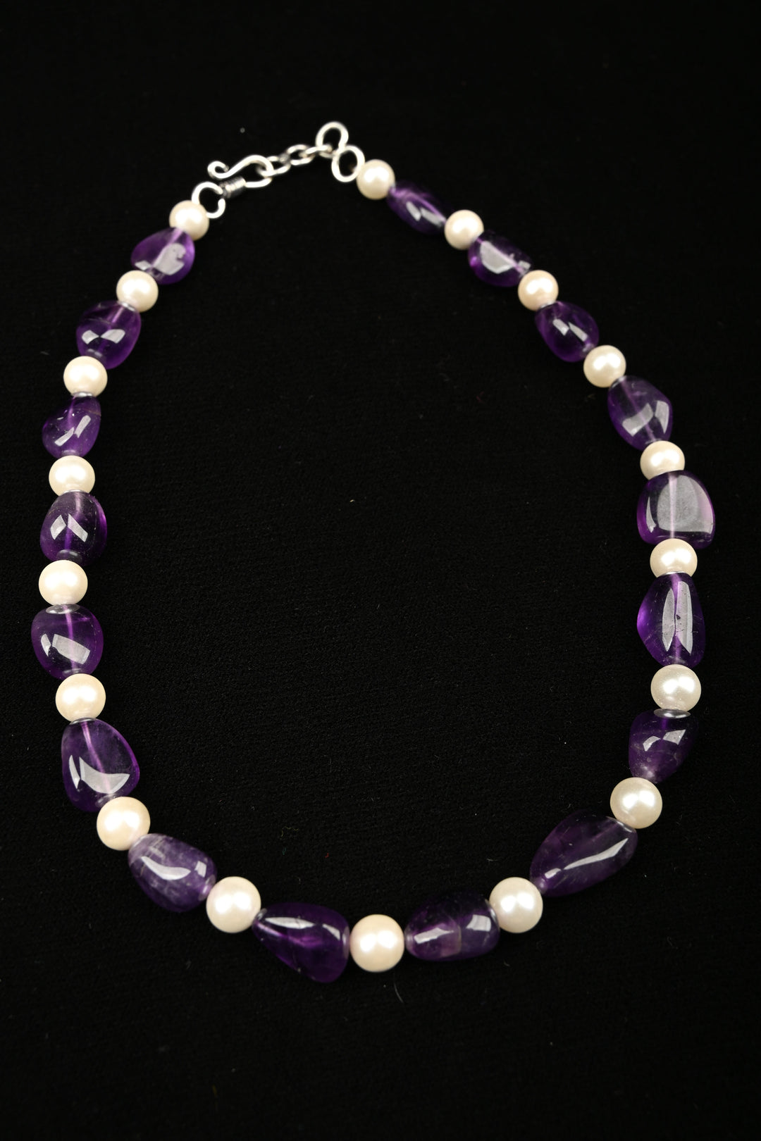 Faceted Semi precioues  beads  Necklace | SHOBITAM