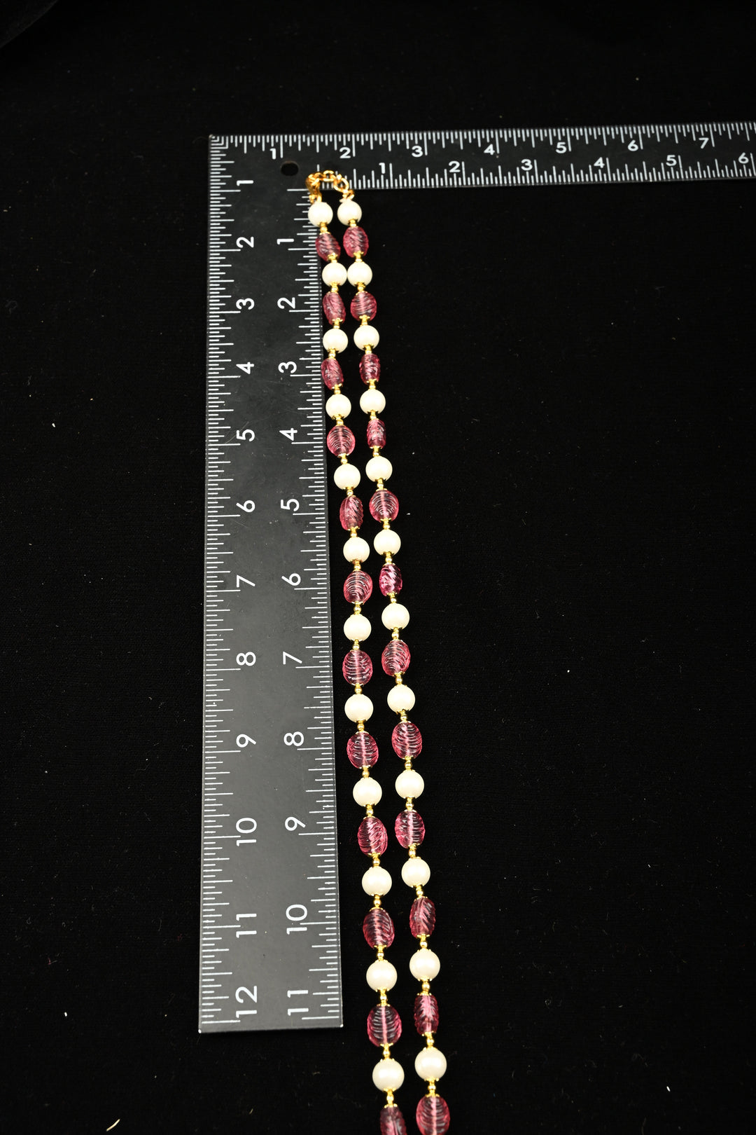 Tipsy Sangria Agate & Pearl Bead Necklace | SHOBITAM