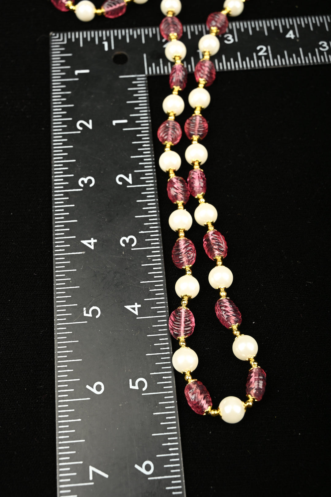 Tipsy Sangria Agate & Pearl Bead Necklace | SHOBITAM