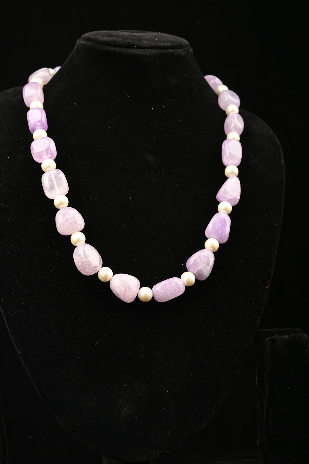 Lilac Whisper Quartz Necklace