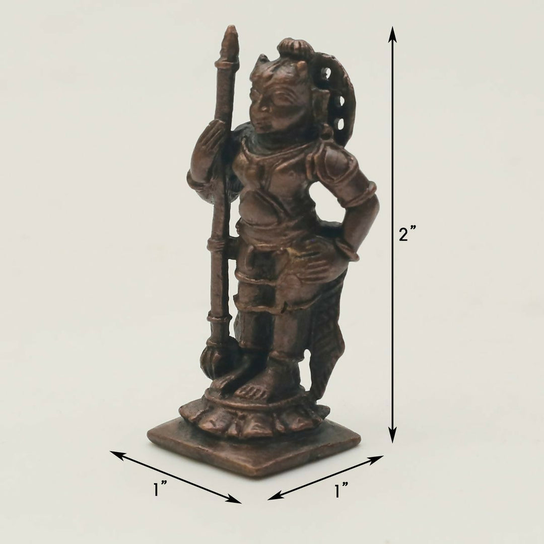 COPPER KRISHNA IDOL-SHOBITAM