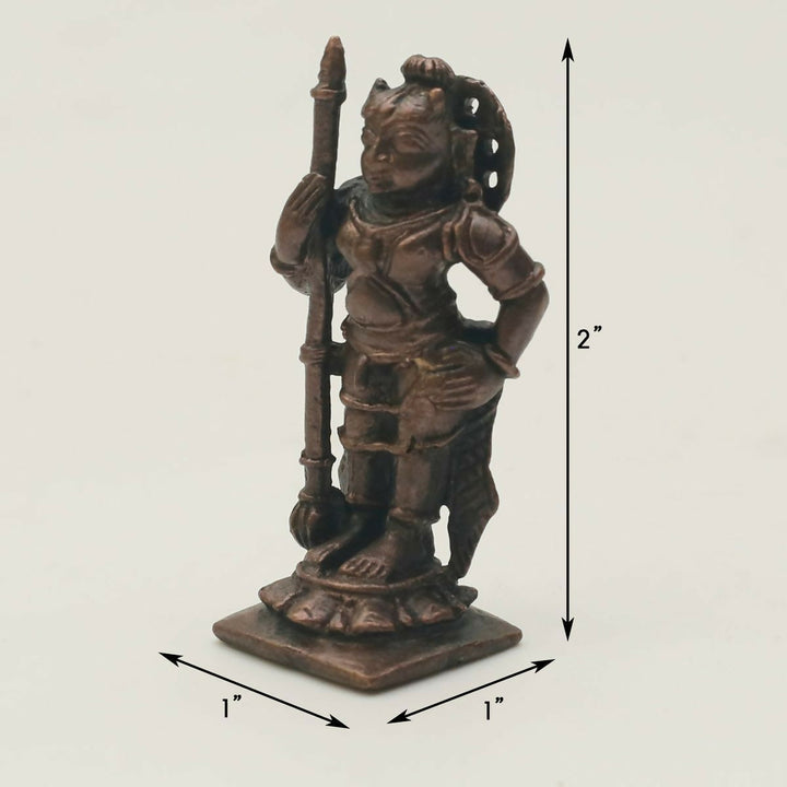 COPPER KRISHNA IDOL-SHOBITAM