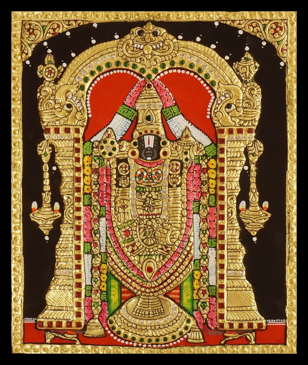 TANJORE PAINTING BALAJI 12*10 | SHOBITAM