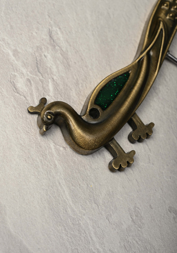 Pack of 10 Festival Return Gifts - Home Decorative Peacock Shaped Wall Mounted Key Holder