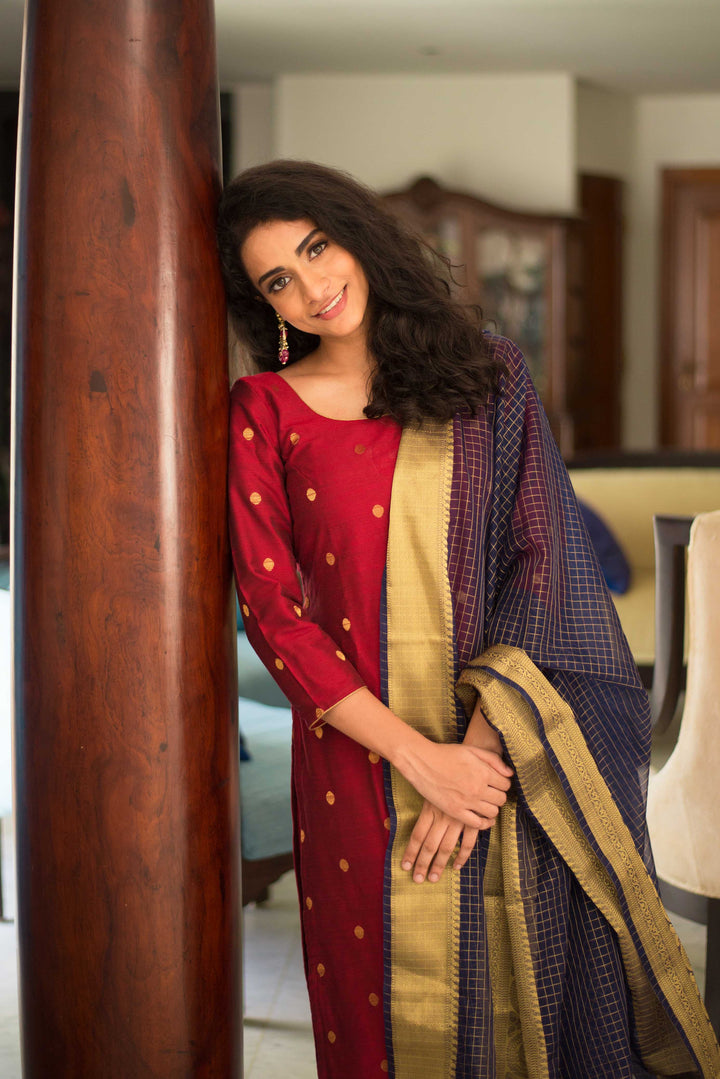 Haasna Red | Made to Order | SHOBITAM