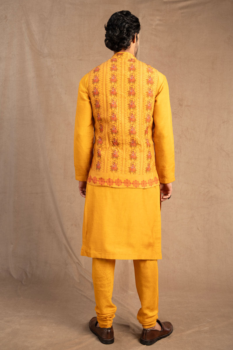 Mahesh Haldi Jacket | SHOBITAM