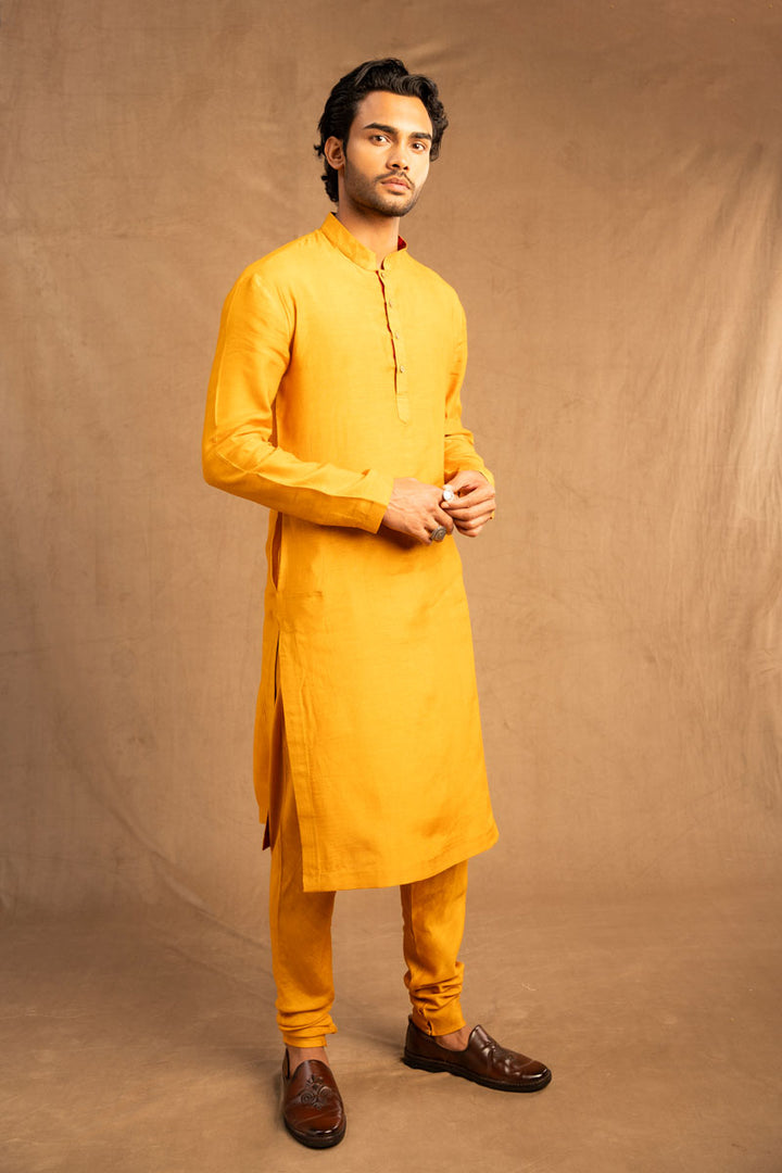 Haldi set of 2 ( kurta + churidar) | SHOBITAM