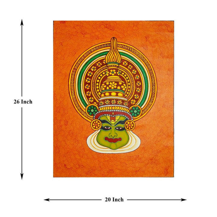 MURAL PAINTING KATHAKALI 26*20 | SHOBITAM