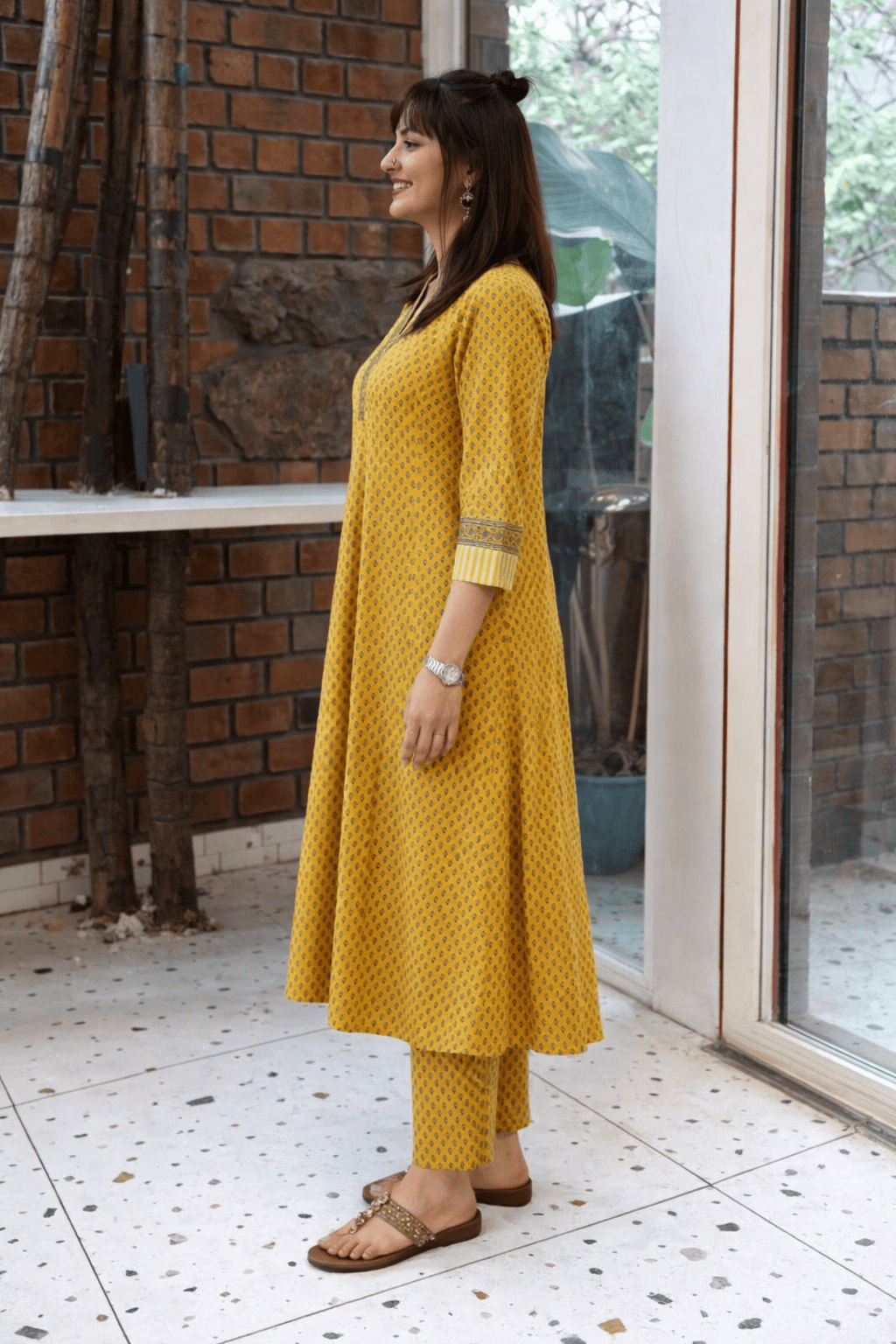 DHOOP Cotton Printed Kurta Set Of 2