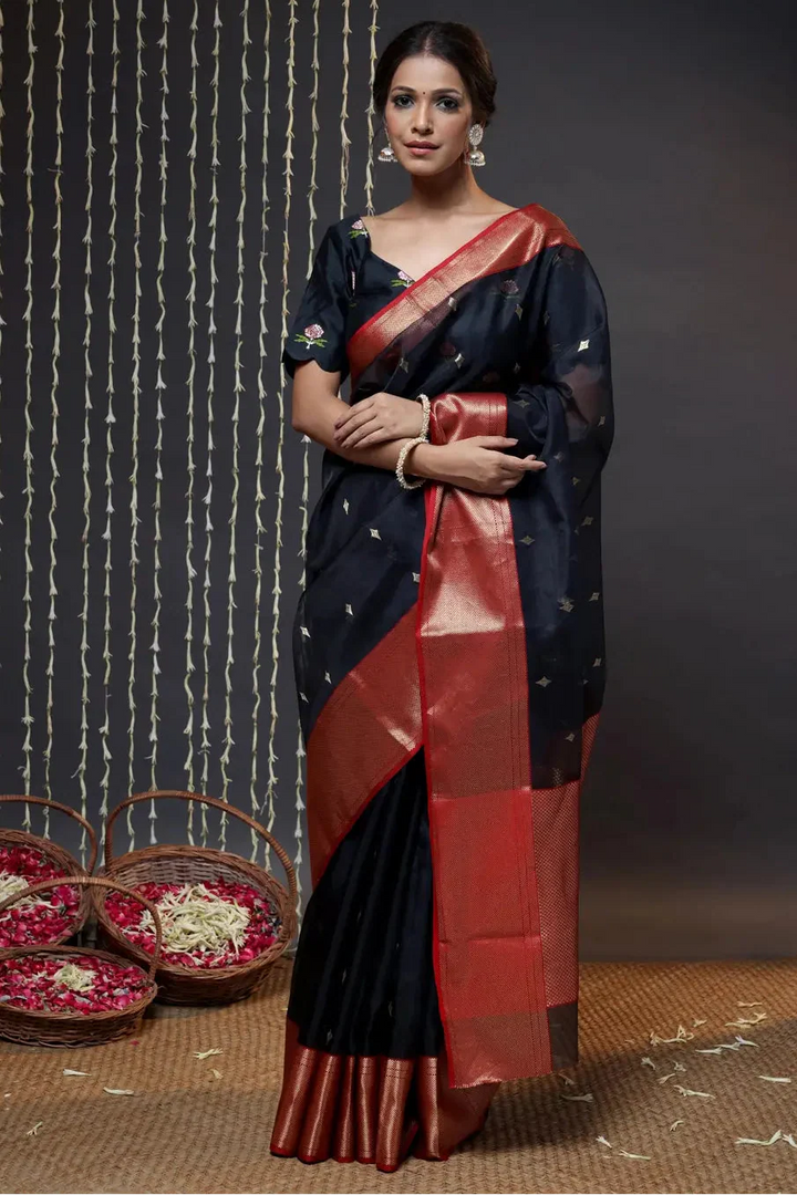 Kaamya Banarasi Blouse | SHOBITAM
