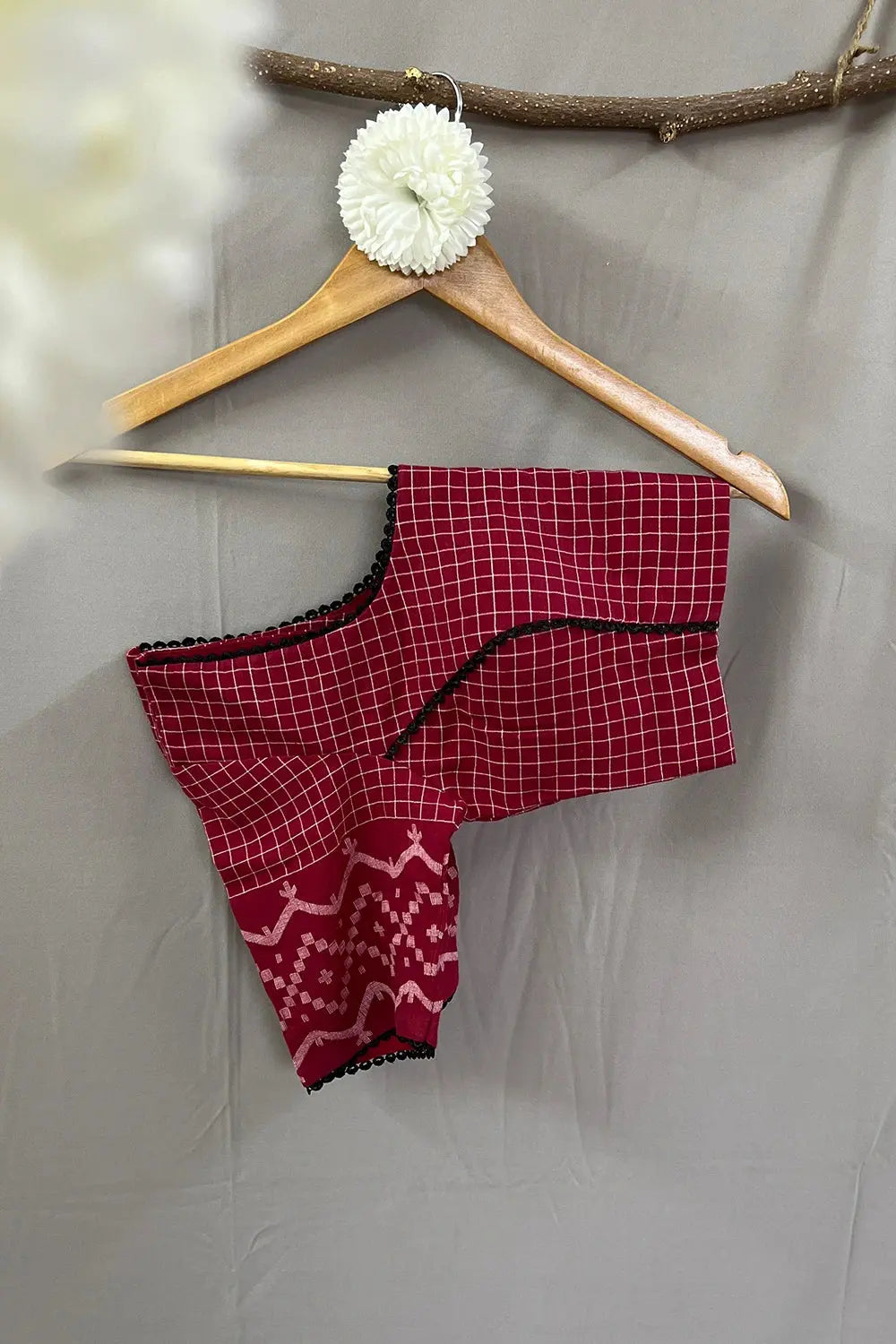 Ragini Jamdani Blouse | SHOBITAM