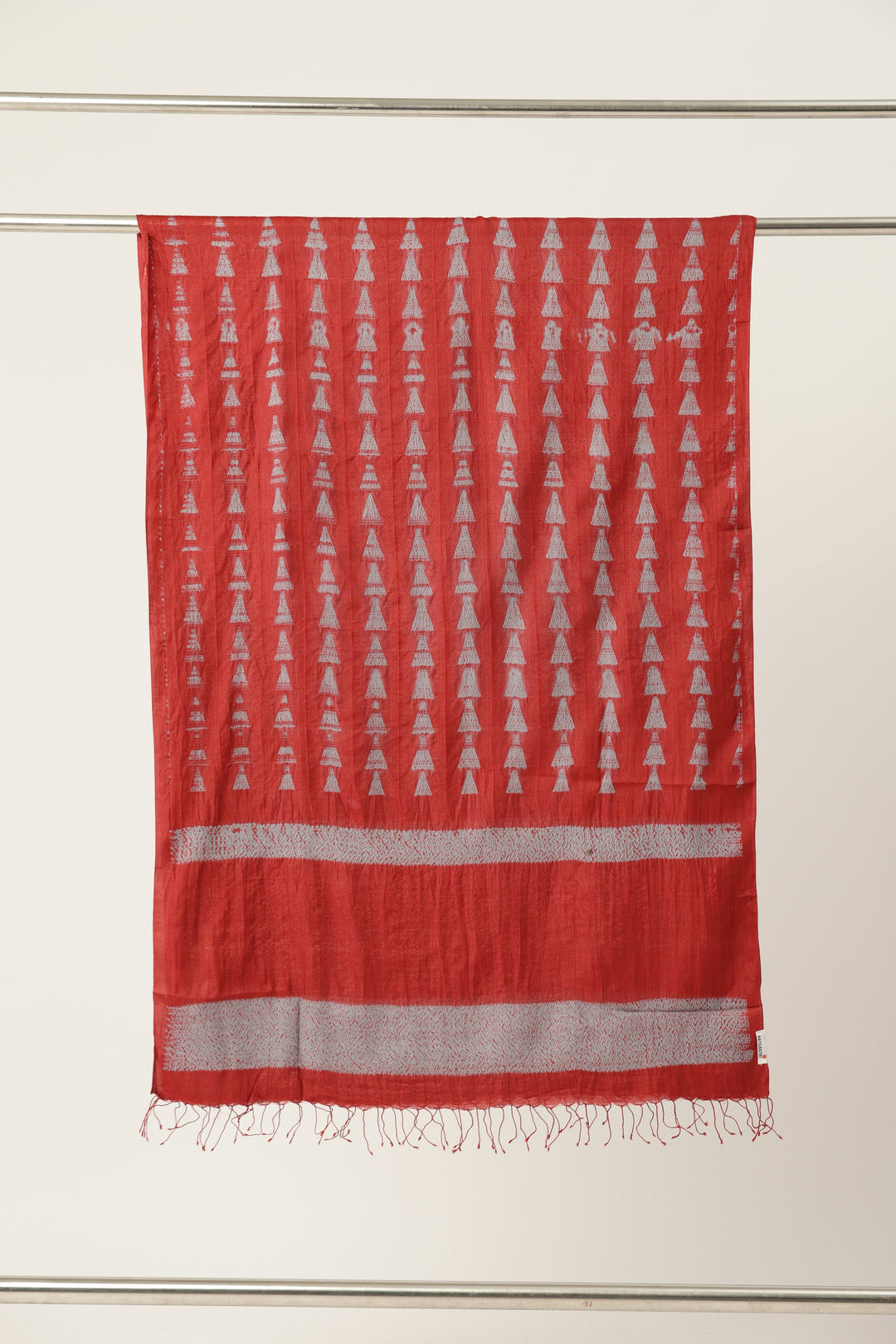 Hand Woven Shibori Silk Dupatta | SHOBITAM