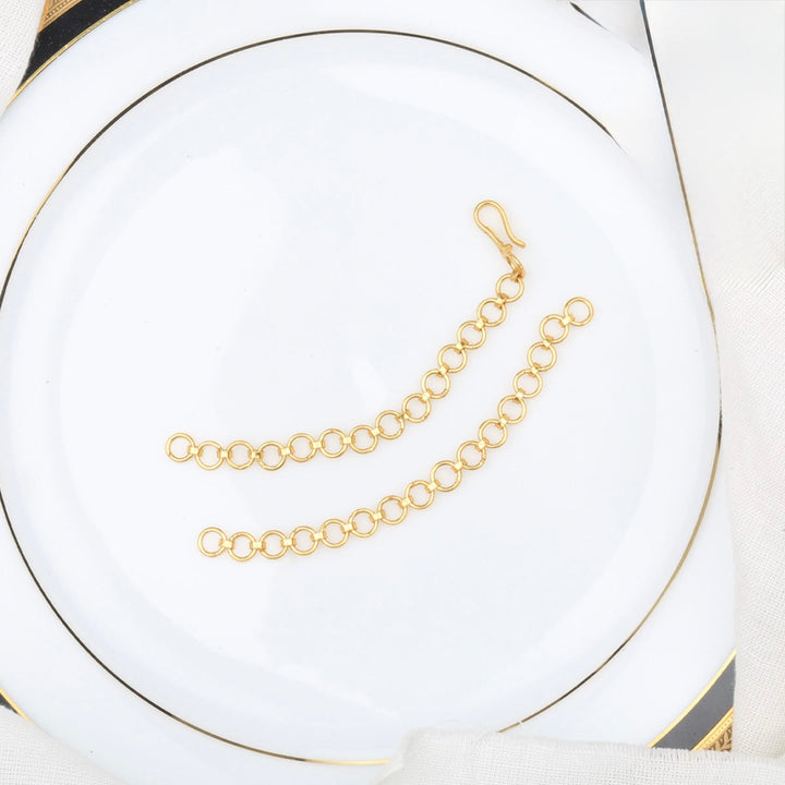 Pure 92.5 Silver Necklace Back Chain | SHOBITAM
