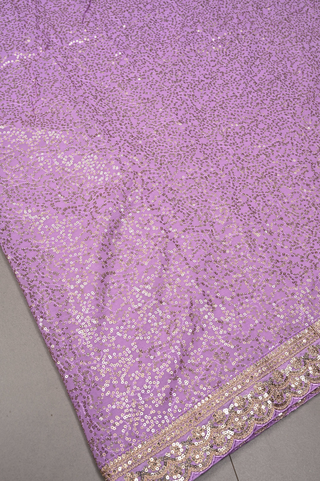 Chand Sitare Anarkarli Kurta Sharara with Dupatta - Purple | SHOBITAM