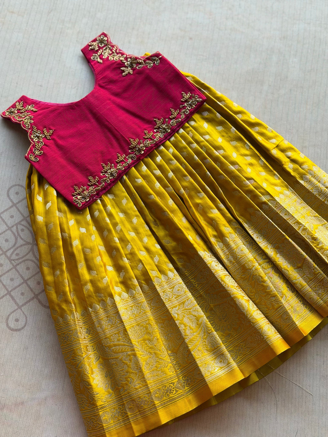 Esha - Crop Top and Skirt Festive Edit - Express | SHOBITAM