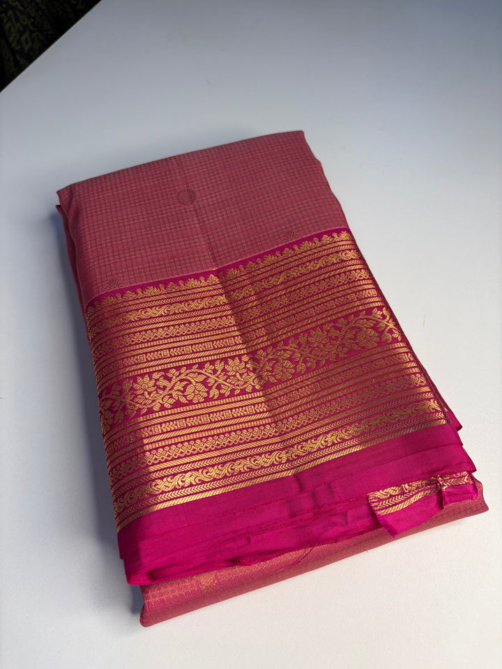 Padmika - Dharmavaram Silk Saree | SILK MARK CERTIFIED | SHOBITAM