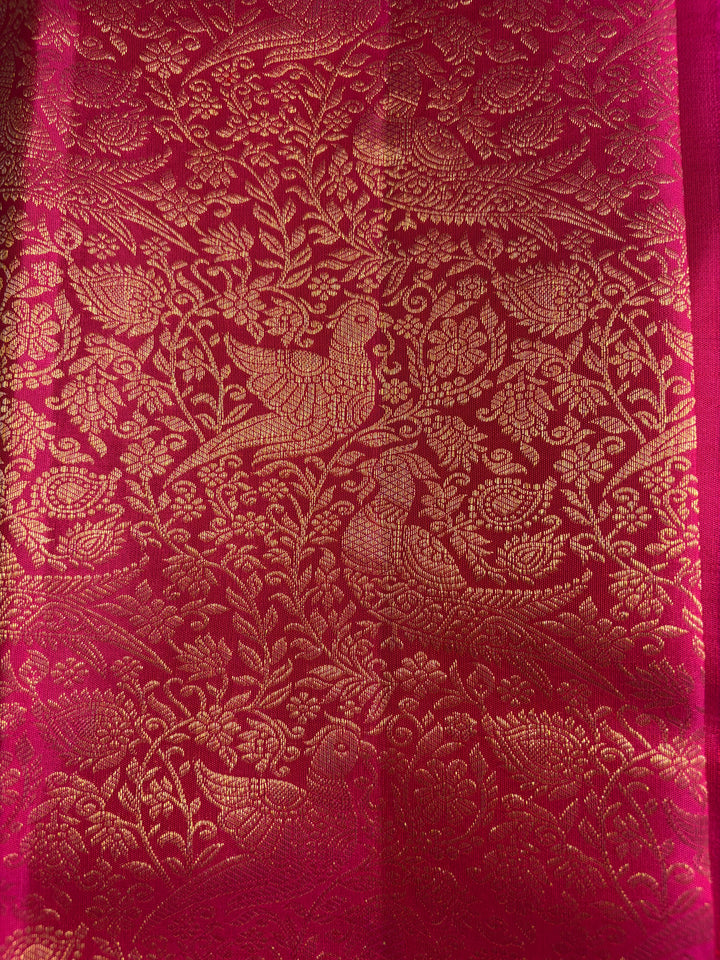 Aarika - Dharmavaram Silk Saree | SILK MARK CERTIFIED | SHOBITAM