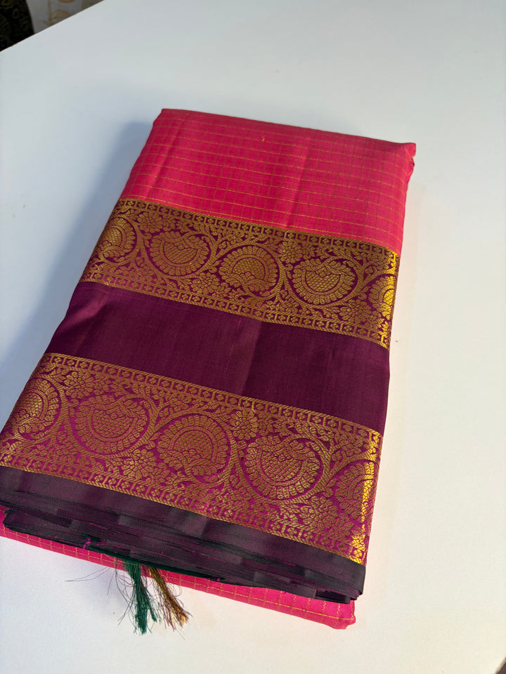 Ambika - Dharmavaram Silk Saree |  SILK MARK CERTIFIED | SHOBITAM