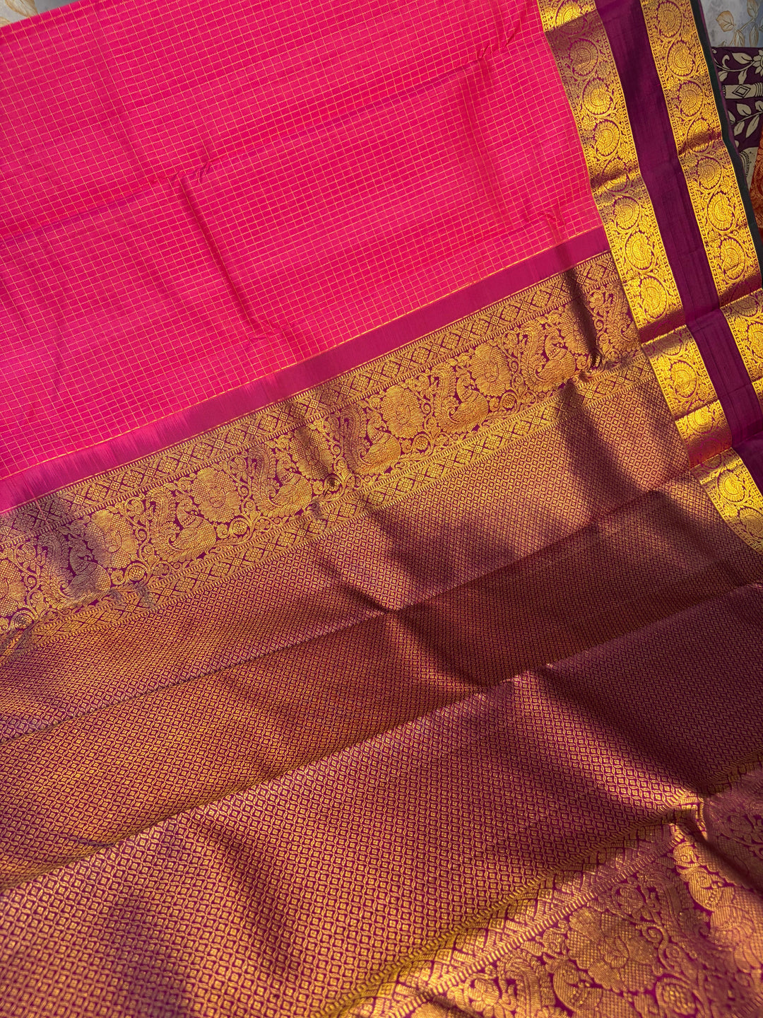 Ambika - Dharmavaram Silk Saree |  SILK MARK CERTIFIED | SHOBITAM