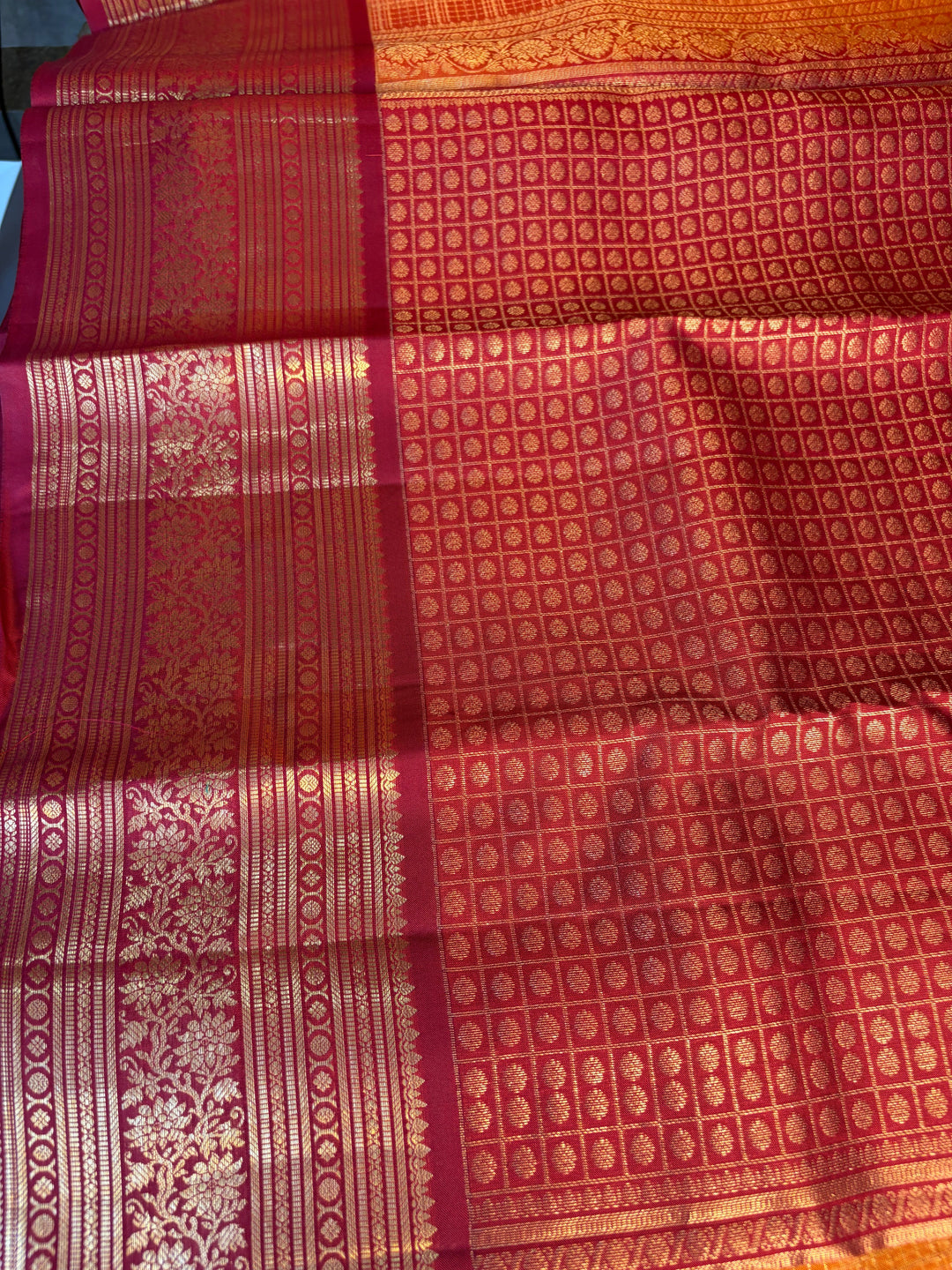 Ishana - Dharmavaram Silk Saree | SILK MARK CERTIFIED | SHOBITAM