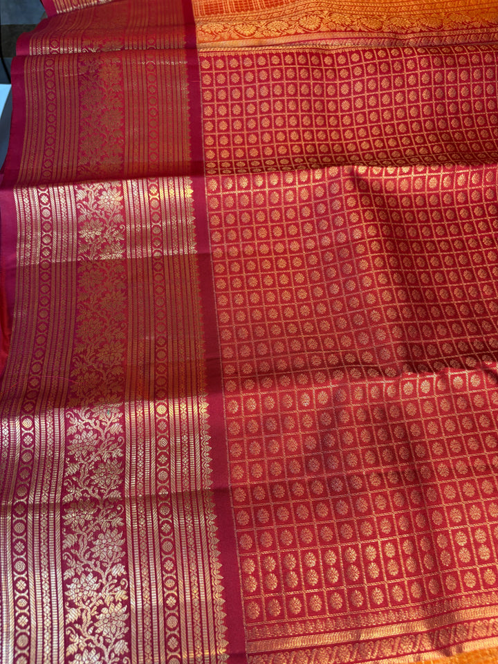 Ishana - Dharmavaram Silk Saree | SILK MARK CERTIFIED | SHOBITAM