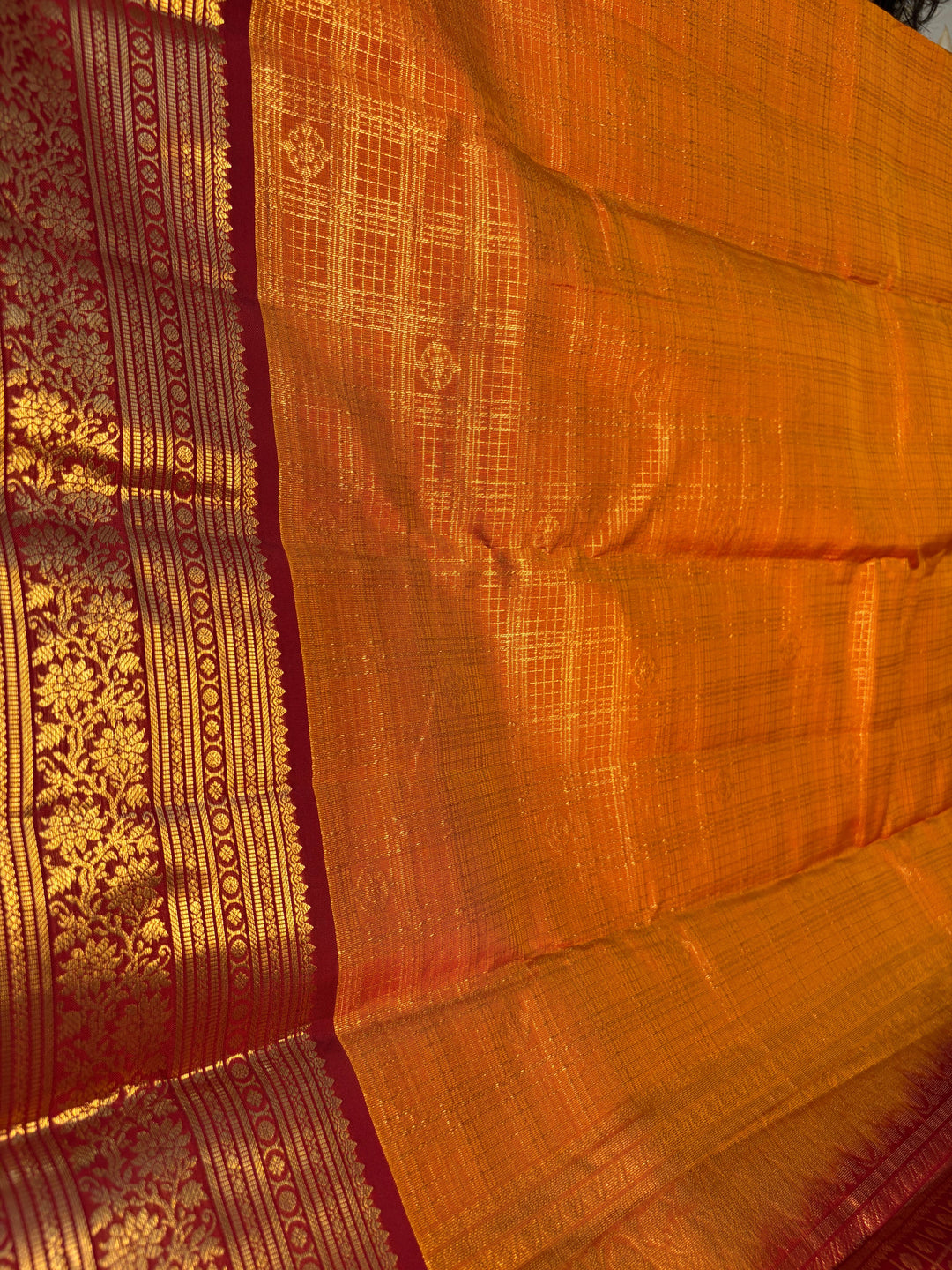 Ishana - Dharmavaram Silk Saree | SILK MARK CERTIFIED | SHOBITAM